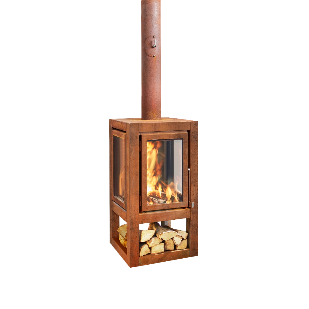 RB73 | Quaruba XXL Rostpatinerad-stål mobile