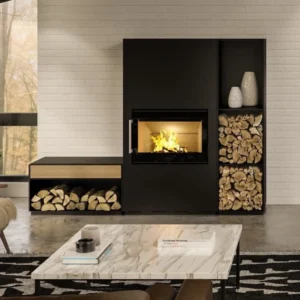 Våryra | Hwam 5530 med bänk och vedfack